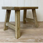 Small Fir Wood Decorative Stool