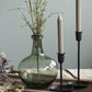 Black Rustic Candle Holders - Set of 2