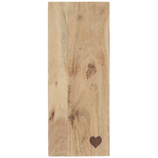 Serving board with heart - 2 sizes