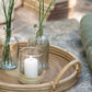 Rattan Braid Candle Holder