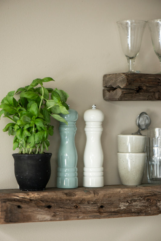 Light Green Salt and Pepper Mills