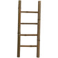 Bamboo Display Ladder With 4 Rungs