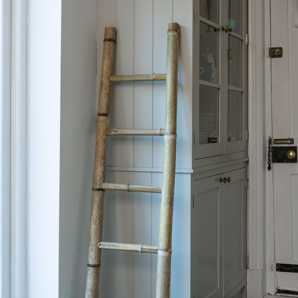 Bamboo Display Ladder with 5 Rungs